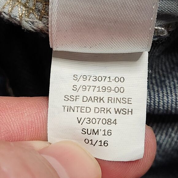 Gap Kids Girls‎ Jeans Size 6 Regular Slim Straight Leg Cotton Blue Denim Faded - Picture 12 of 12